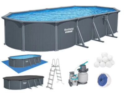 #561CW БАССЕЙН В ЖЕСТКОМ КОРПУСЕ 732 х 366 х 132 СМ