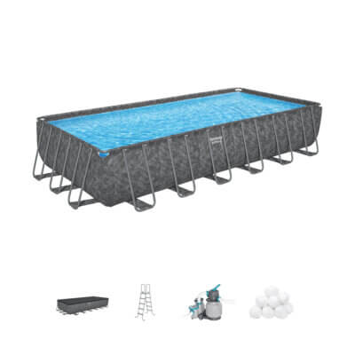 #561KG Bestway Каркасный бассейн 732 см x 366 см x 132 см,